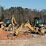 CATERPILLAR 428 e/432e/434e/444e 2006- стекло дверное левое верхнее ( 997х910 ) 6 отв.