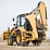 Caterpillar 060 (428f2/432f2/434f2/444f2) стекло кузовное заднее левое верхнее закалённое